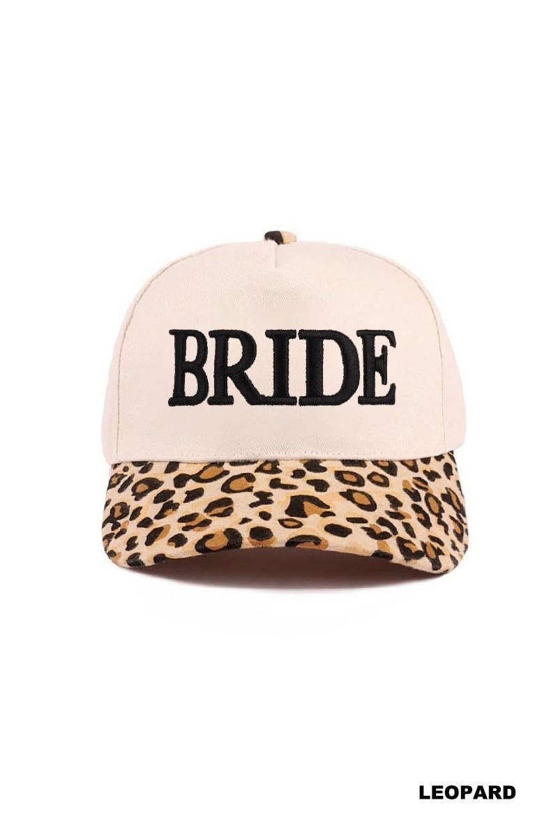 Bride Two Tone Cotton Hat