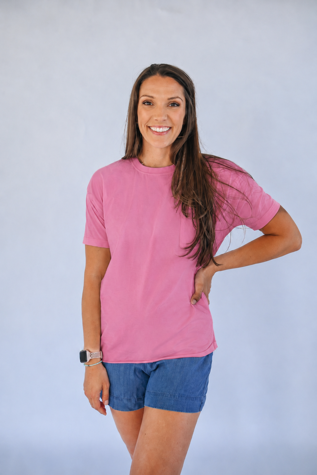 Relaxed Fit Zip Breastfeeding Tee