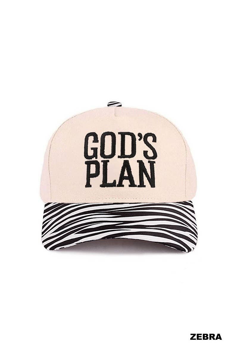 God's Plan Two Tone Cotton Hat