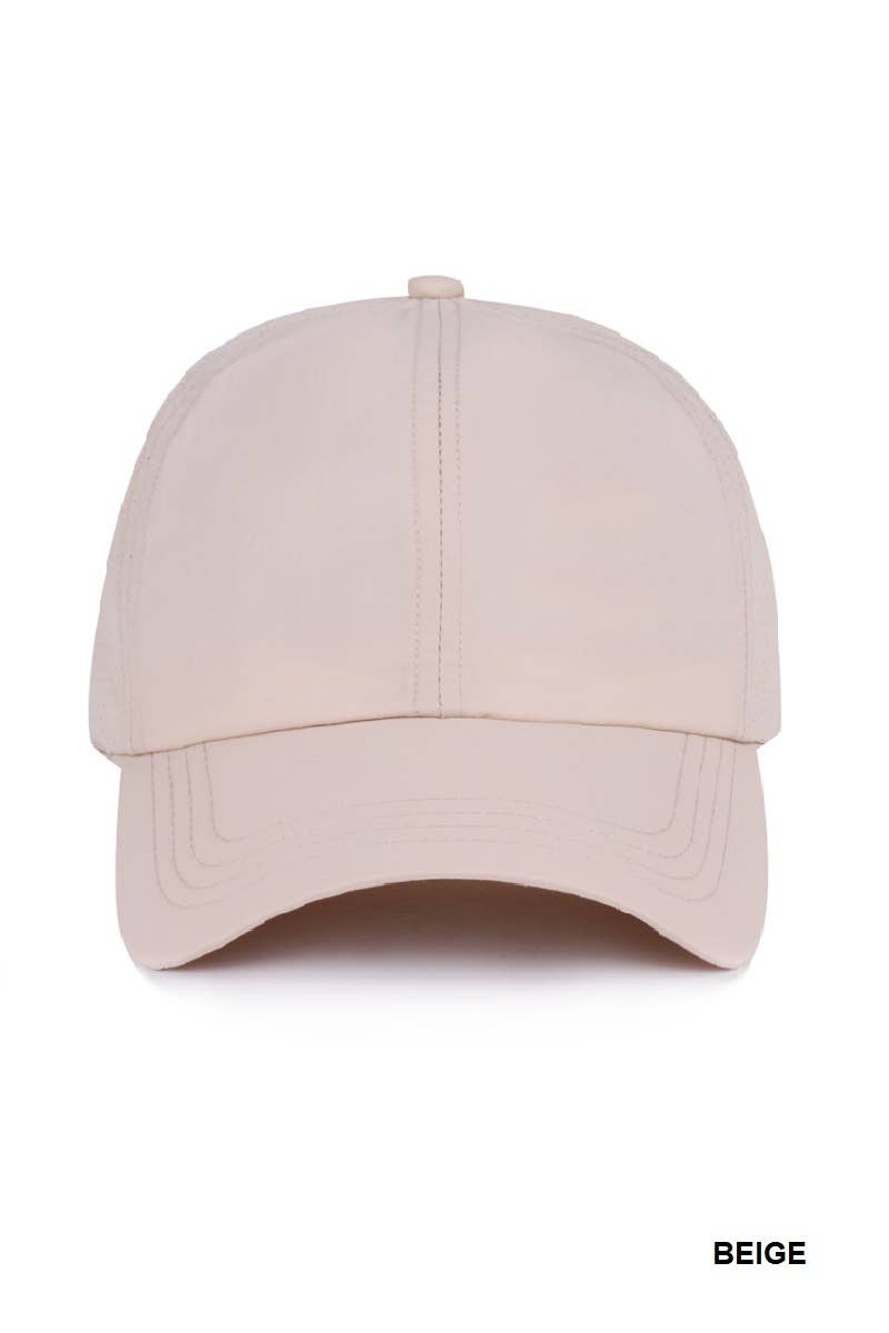 Criss Cross Ponytail Dry-fit Cap