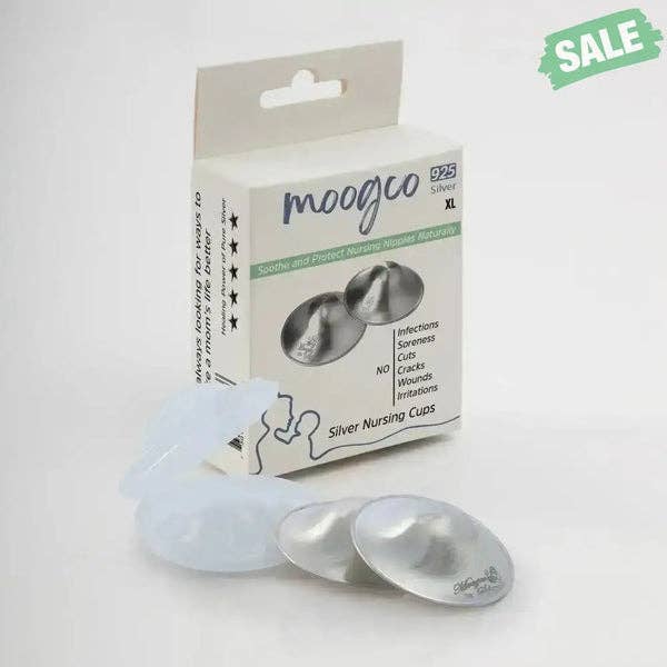 MOOGCO Silver Nursing Cups 925k Silver - Trilaminate