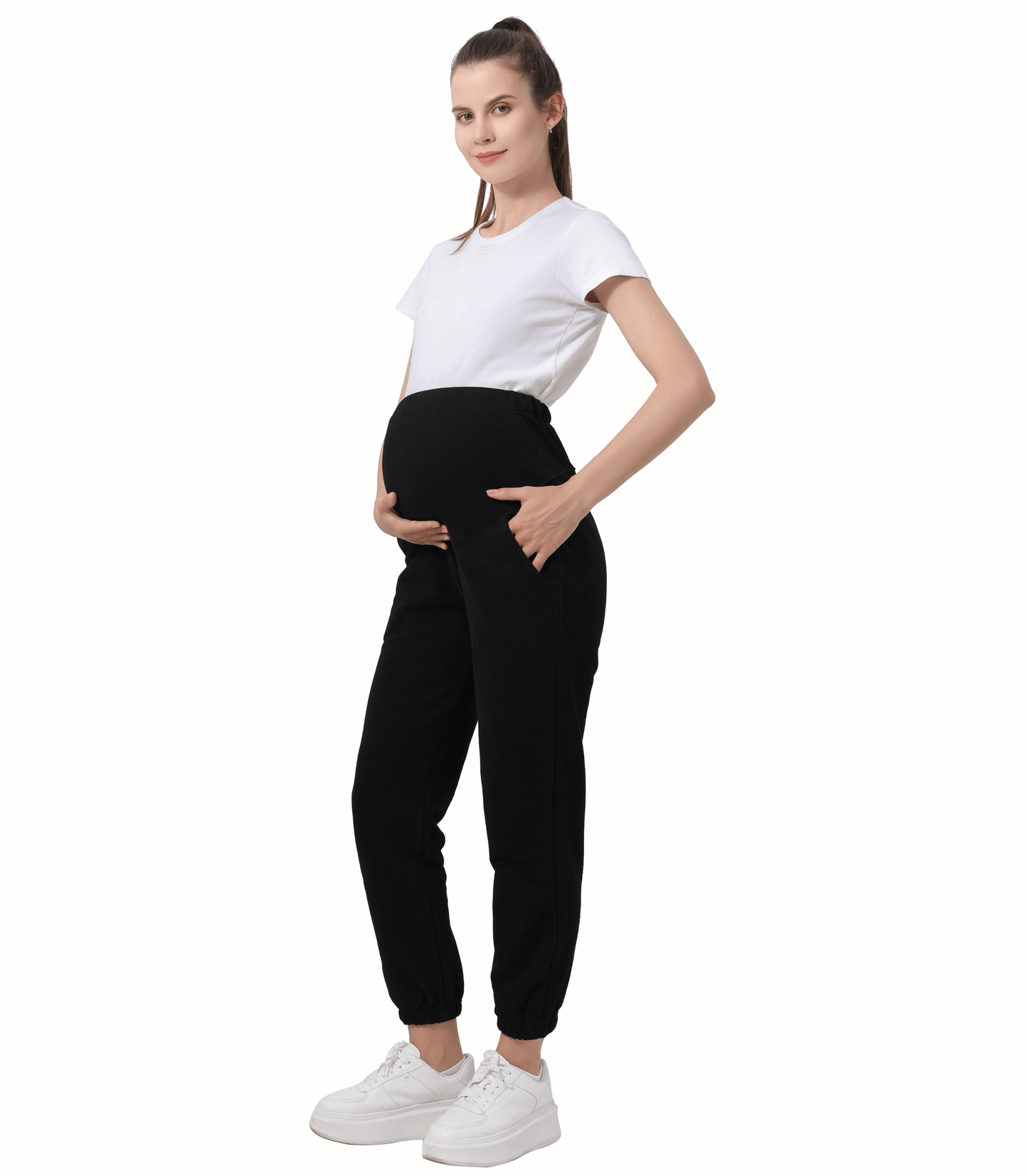 Maternity Sweatpants Pregnancy Gym Pants Casual Pant