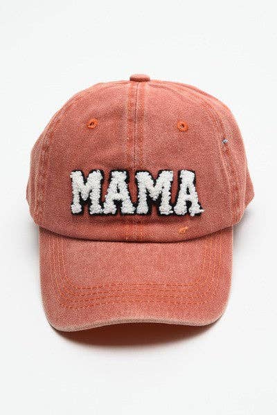 WASHED SHERPA MAMA BASEBALL CAP