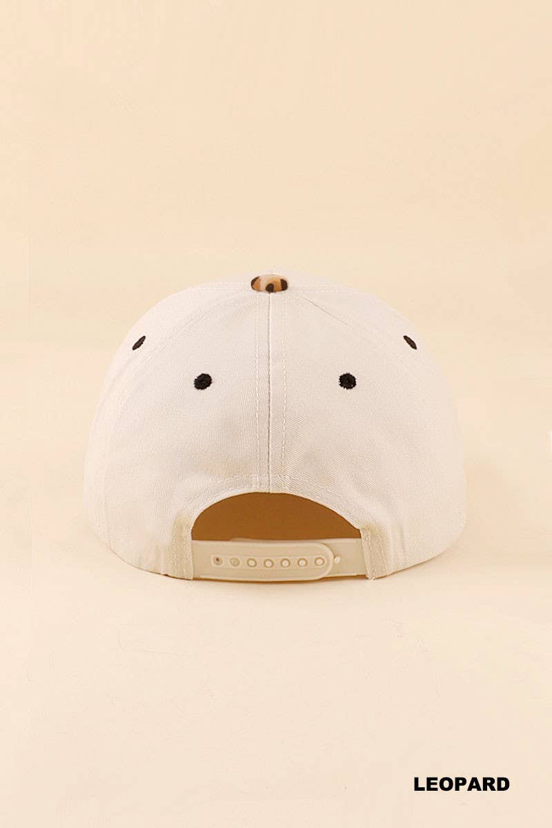 Jesus Is The Way Two Tone Snapback Hat