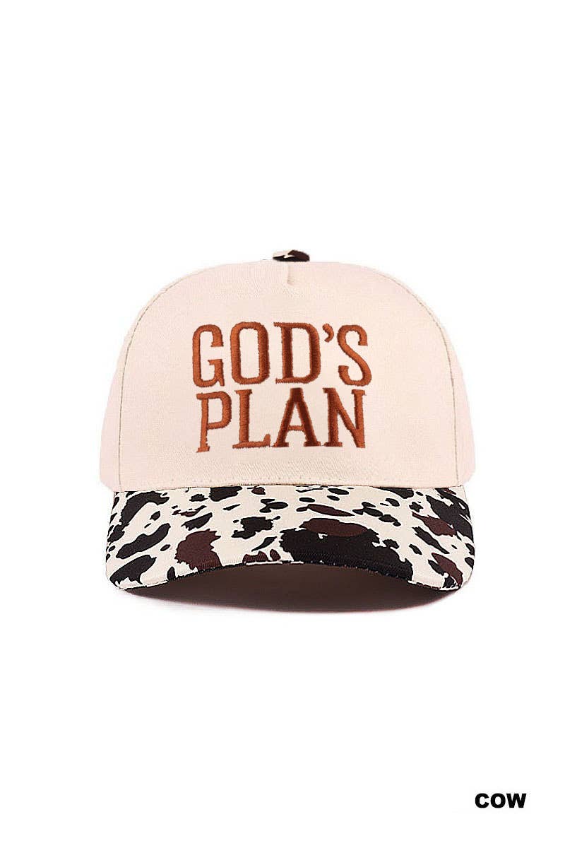 God's Plan Two Tone Cotton Hat