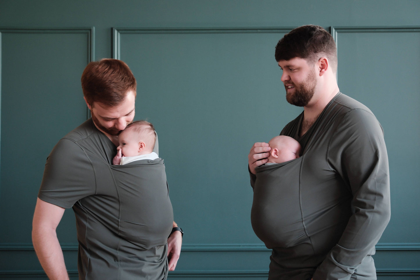 Lalabu Dad Shirt | Baby Carrier | Fern