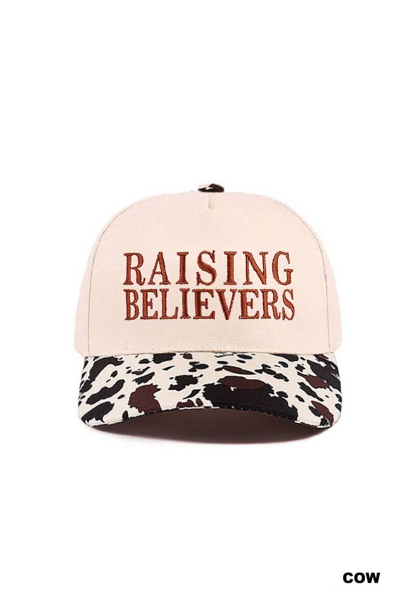 Raising Believers Two Tone Cotton Hat