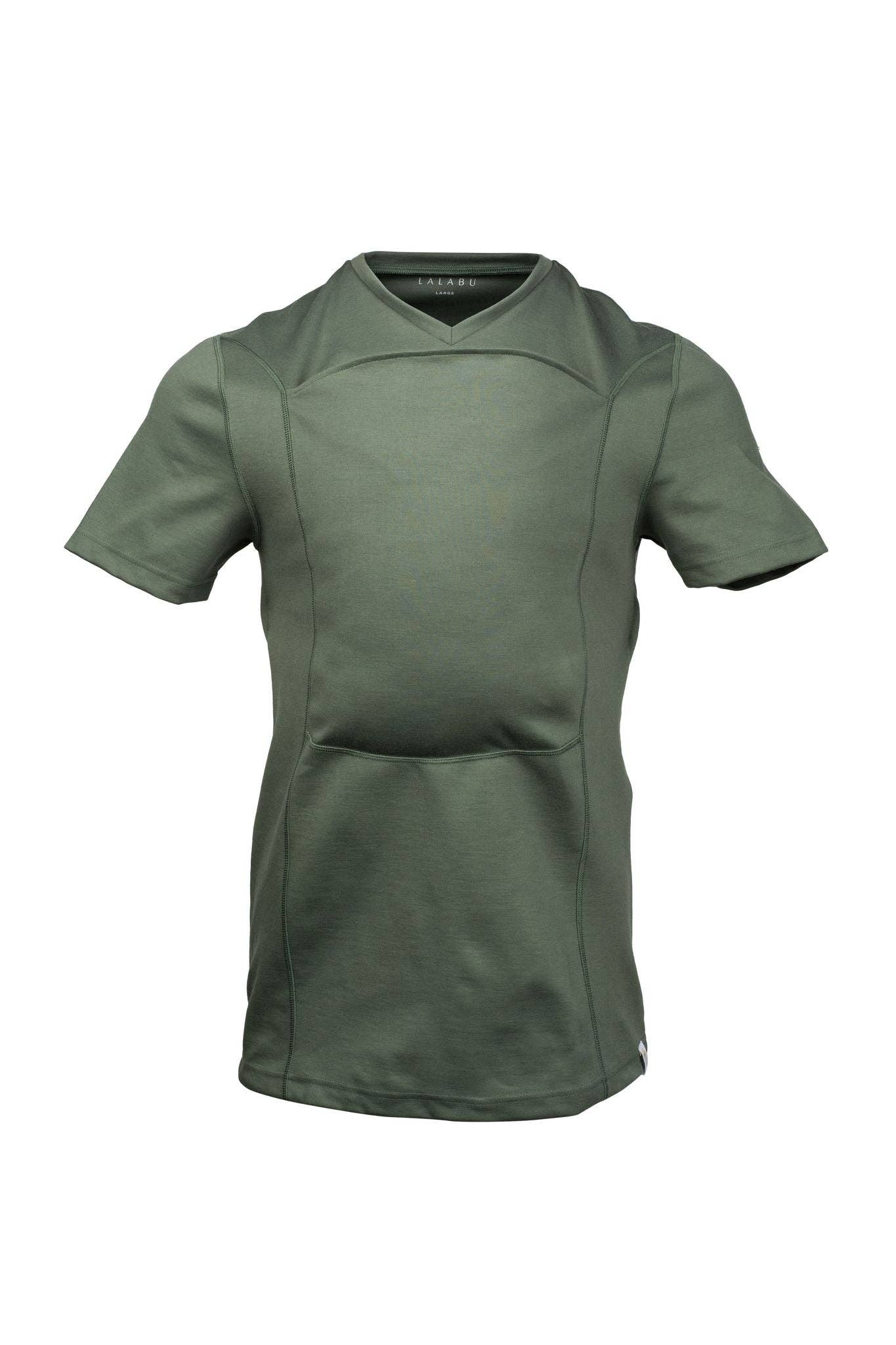 Lalabu Dad Shirt | Baby Carrier | Fern