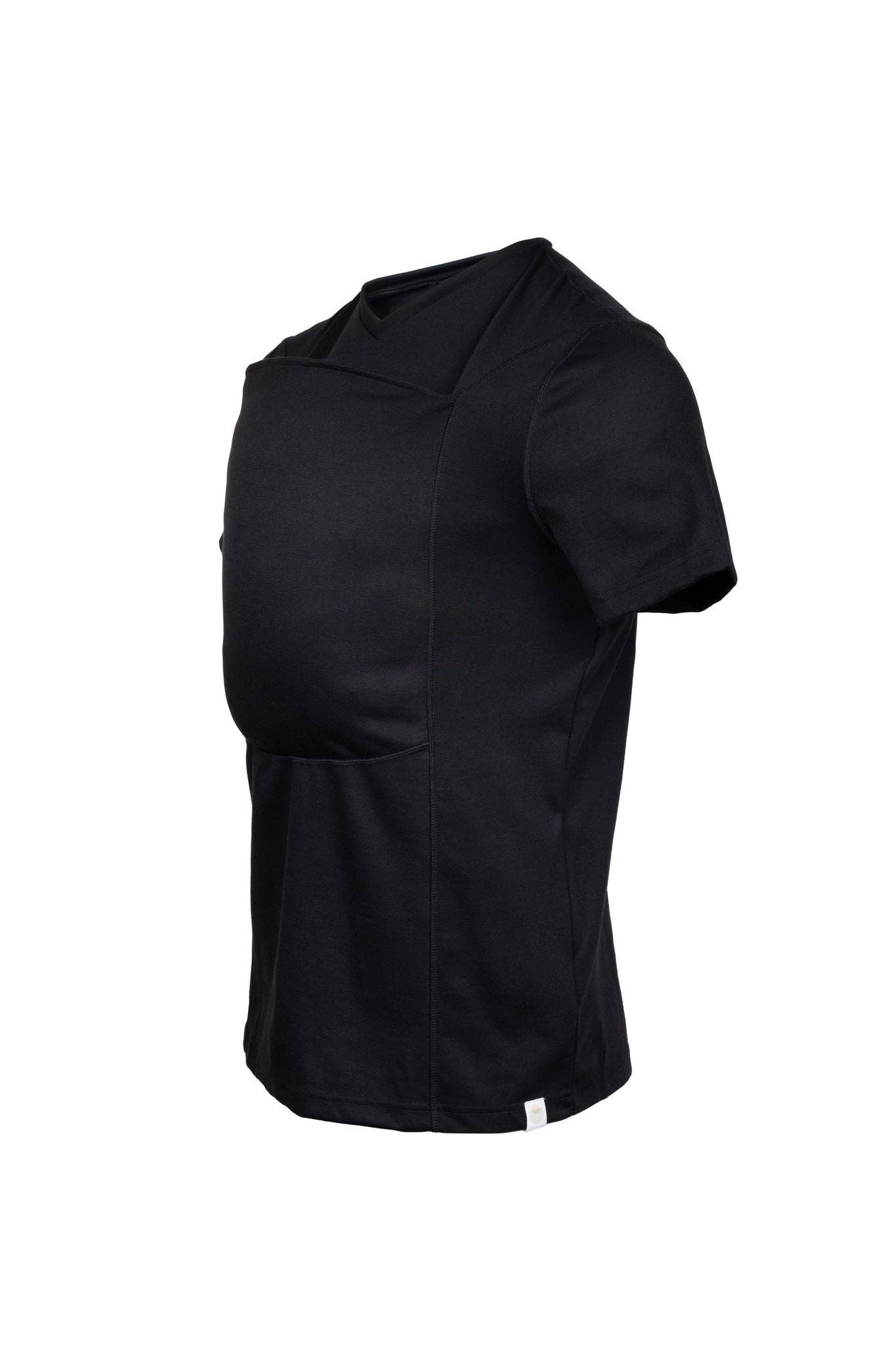 Lalabu Dad Shirt | Baby Carrier | Black