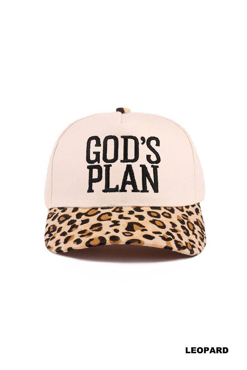 God's Plan Two Tone Cotton Hat