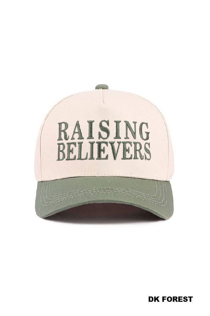 Raising Believers Two Tone Cotton Hat