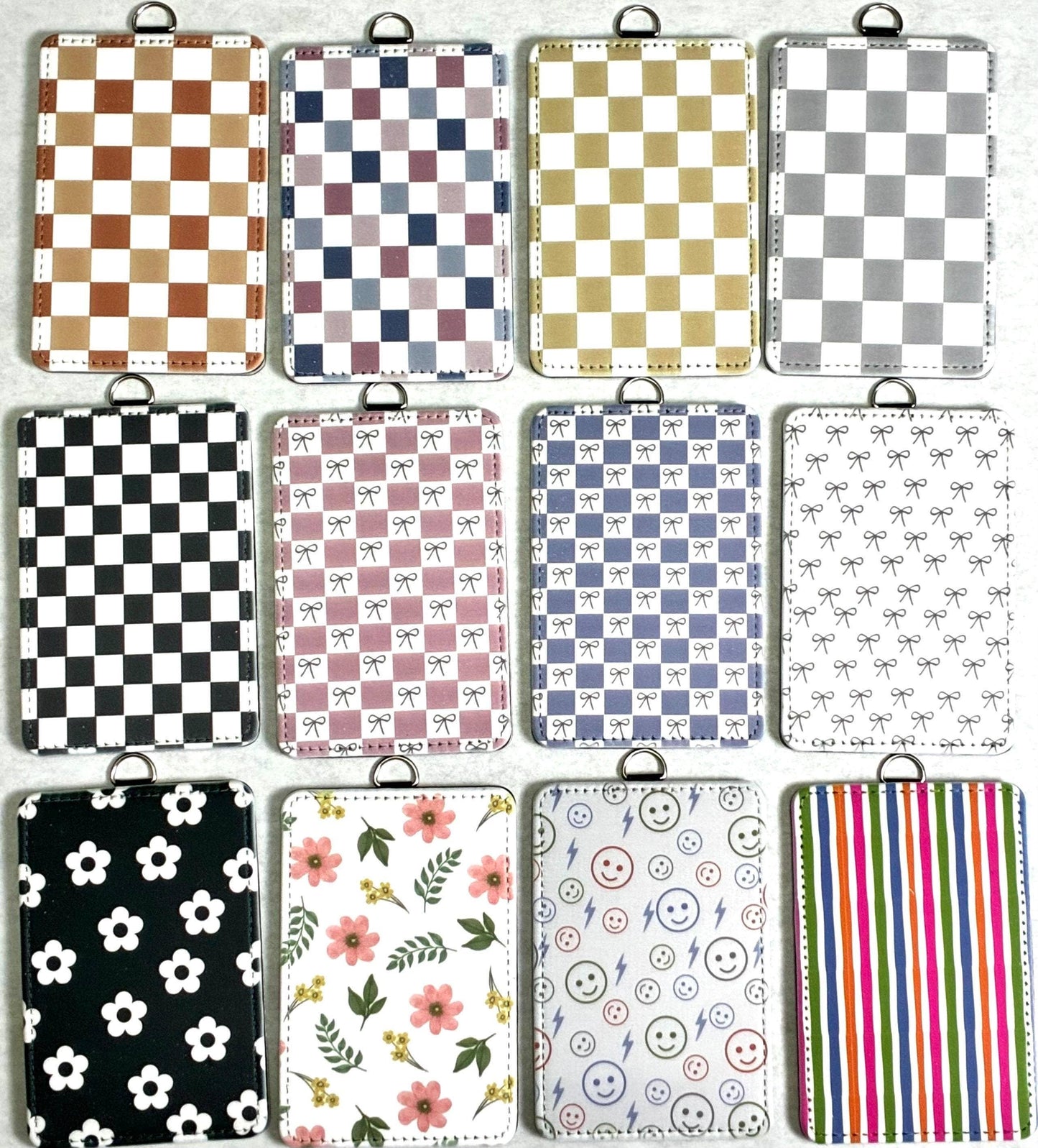 Custom Designed ID Badge Holder Lanyard Accessories