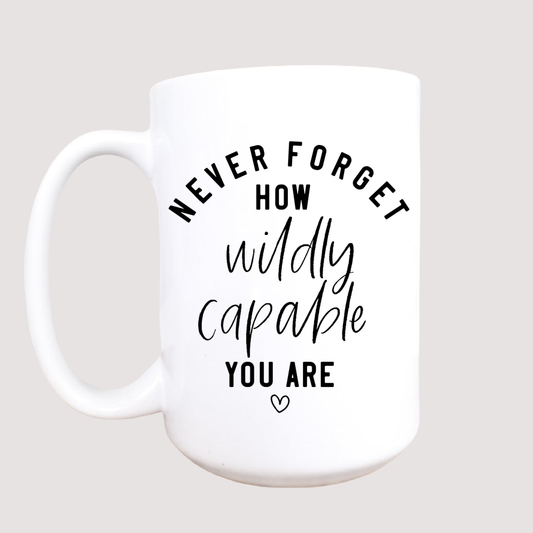 Affirmation mug, encouragement gift, coffee mug, ceramic mug