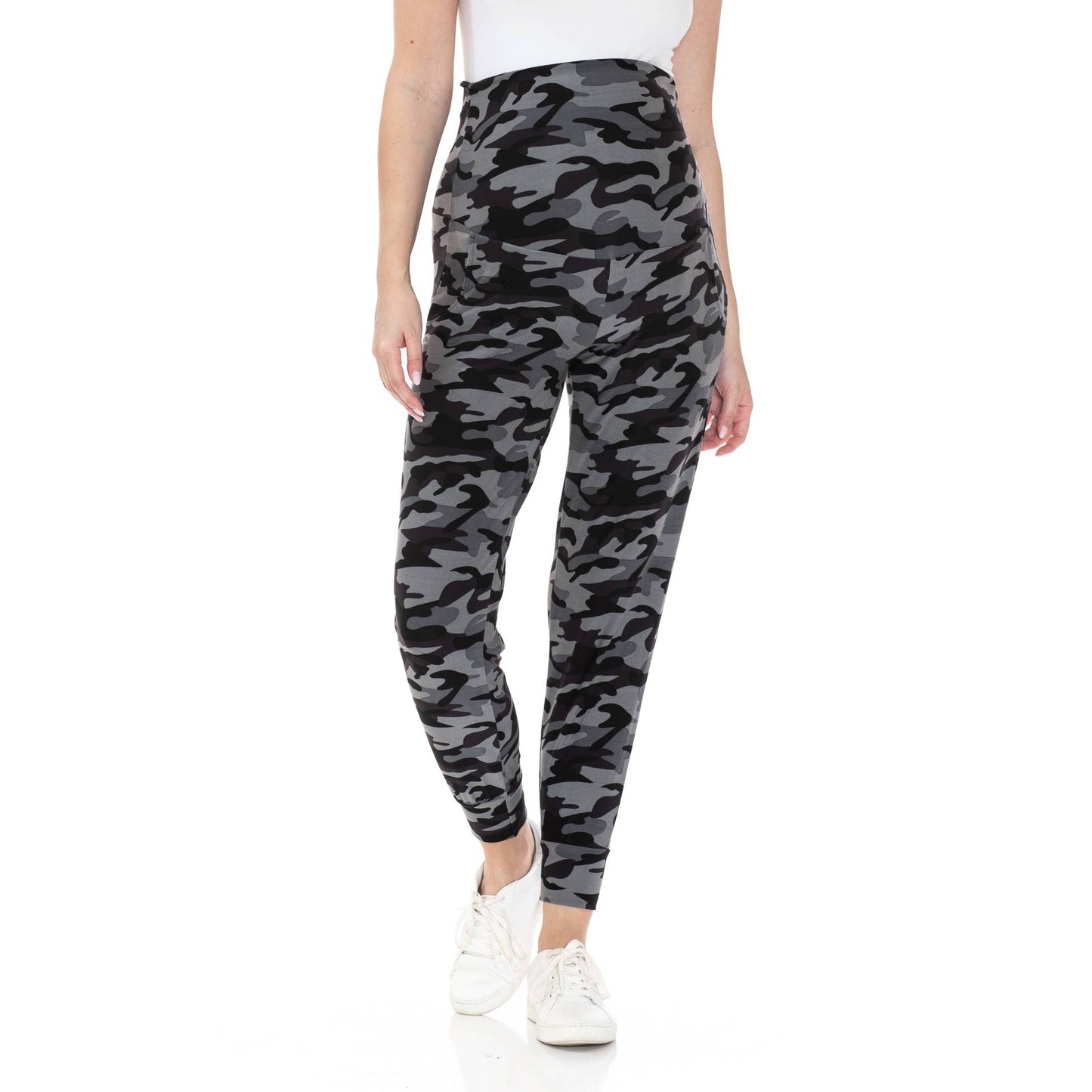 Buttery Soft Maternity Comfort Print Joggers