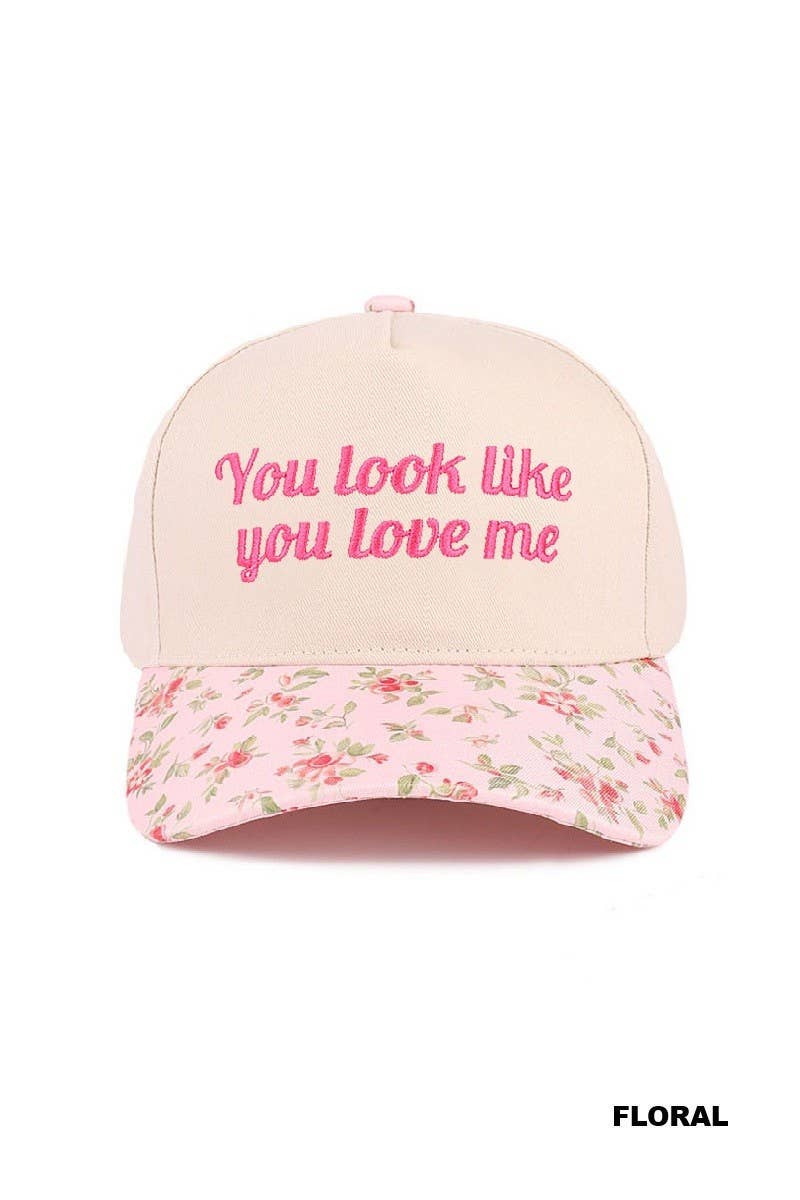 You Look Like You Love Me Two Tone Canvas Cotton