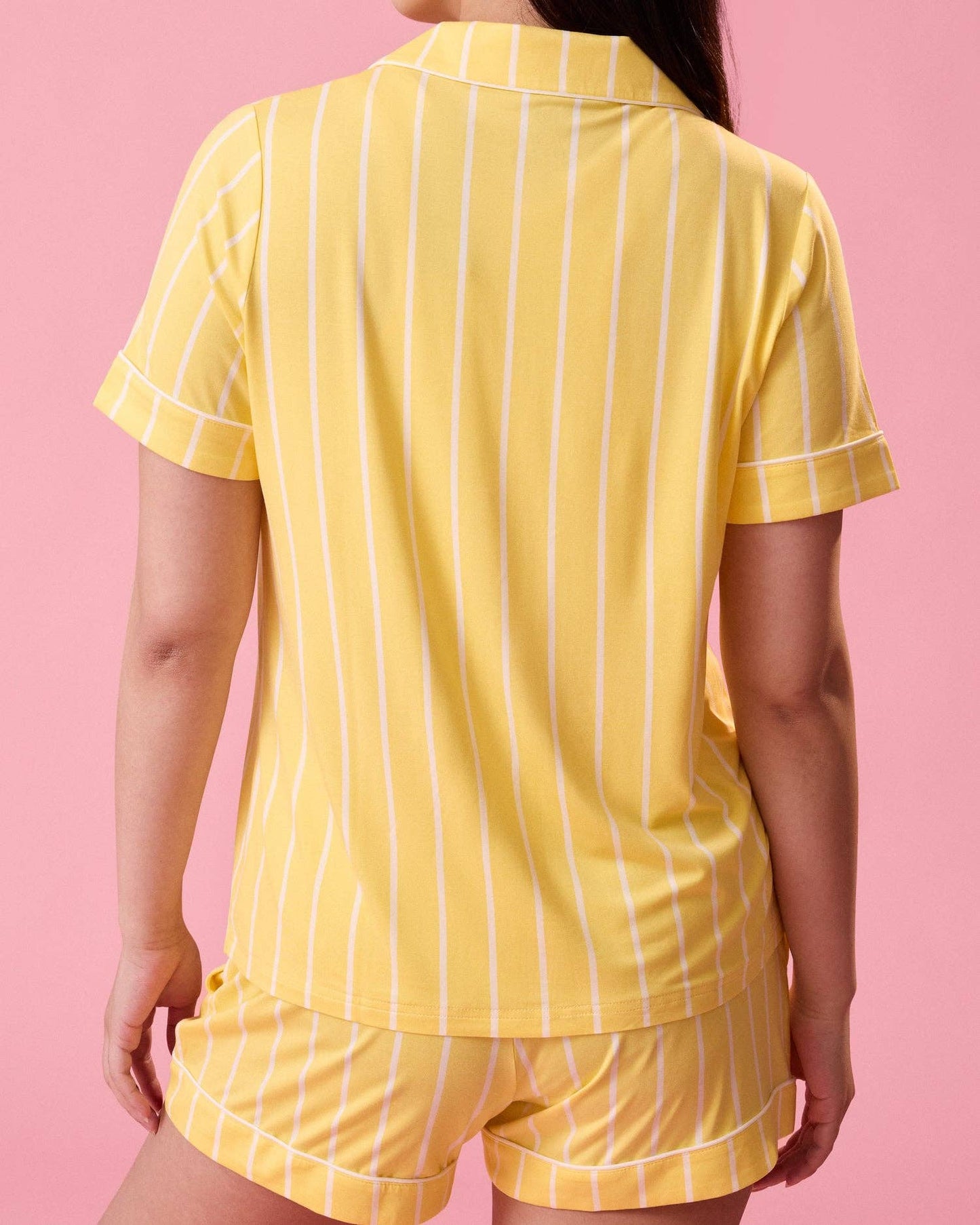 Clea Bamboo Short Sleeve Pajama Set