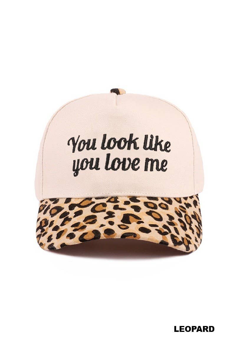 You Look Like You Love Me Two Tone Canvas Cotton