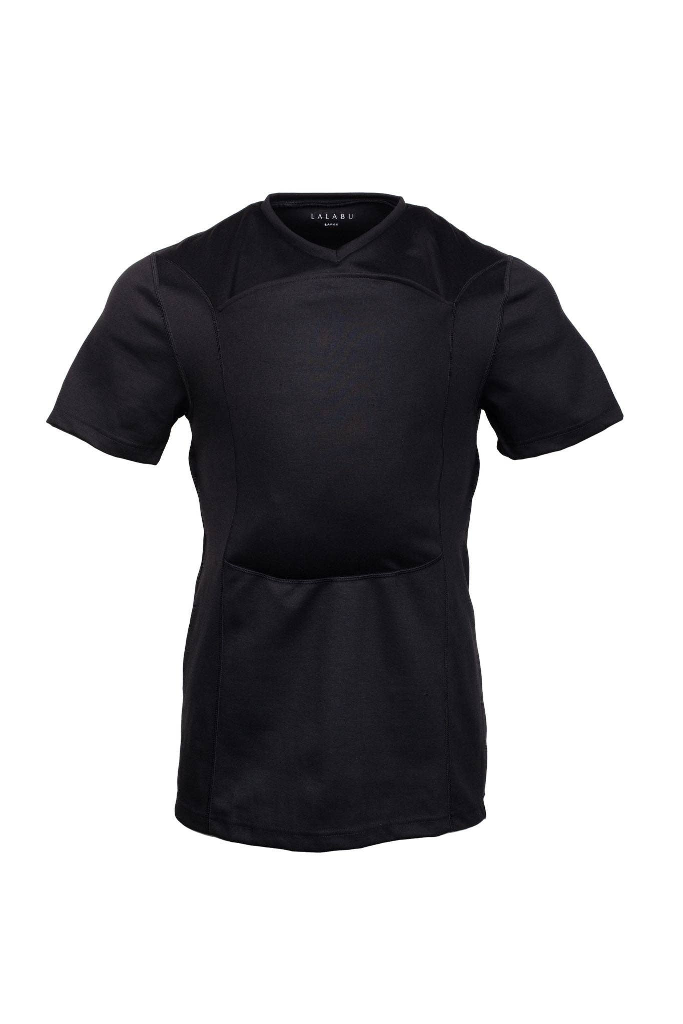 Lalabu Dad Shirt | Baby Carrier | Black