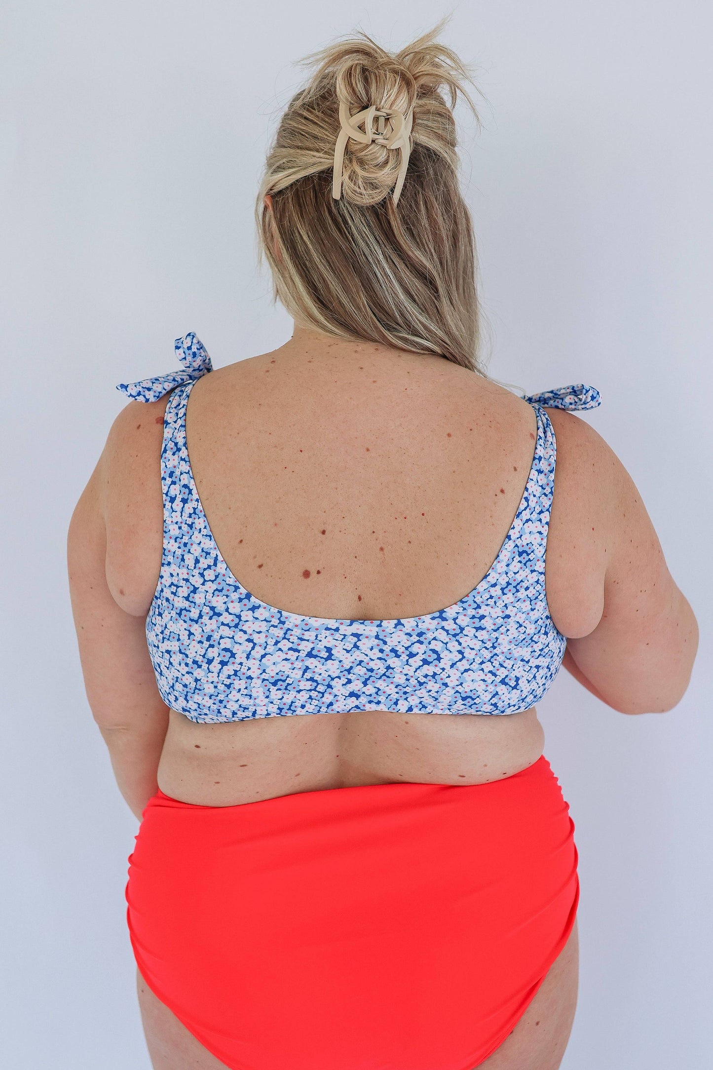 Tie Shoulder Breastfeeding Swimsuit Top 2026