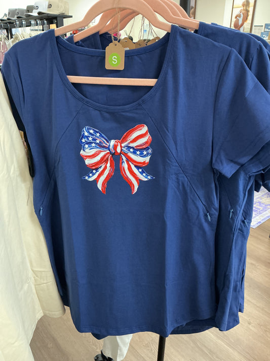 Flag Zipper Shirt