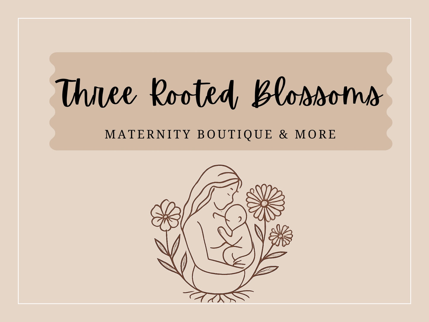 Three Rooted Blossoms Gift Card