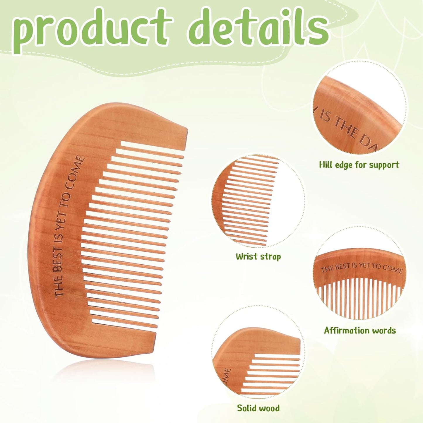 Wooden Labor Comb