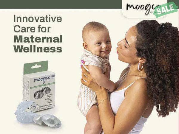 MOOGCO Silver Nursing Cups 925k Silver - Trilaminate
