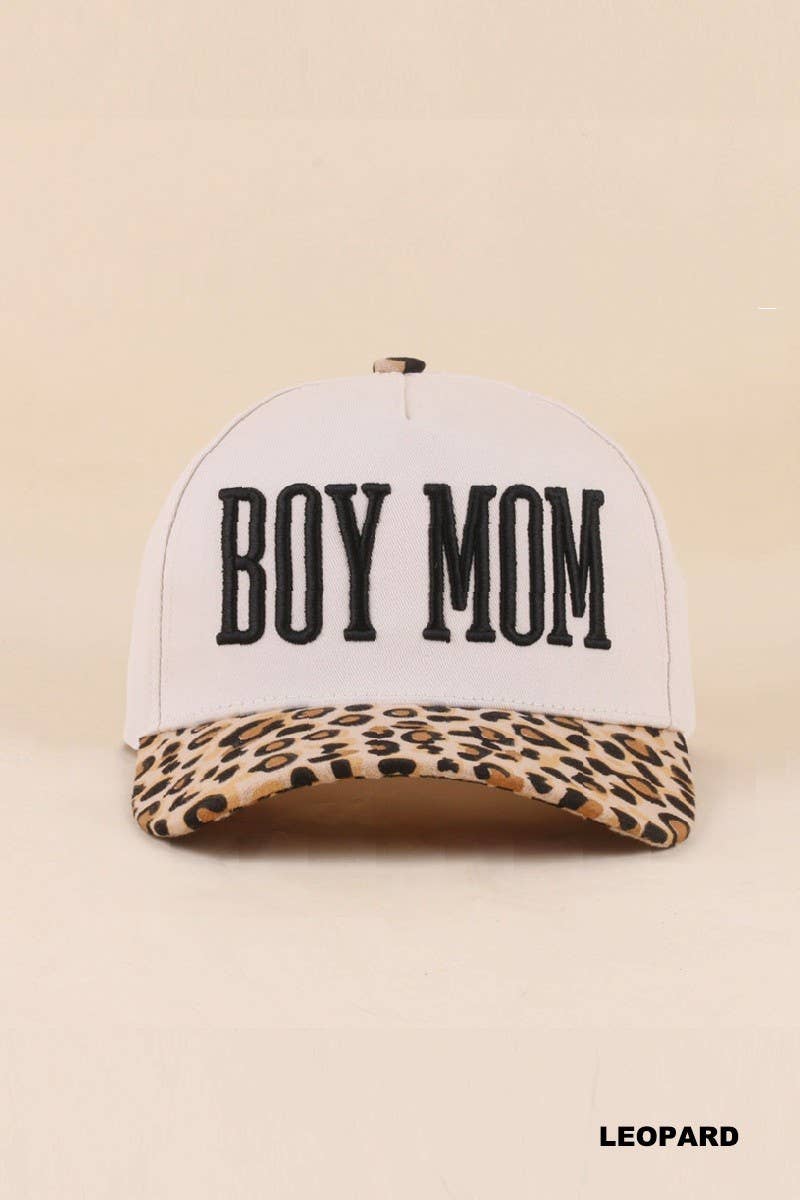 Boy Mom Two Tone Snapback Hat