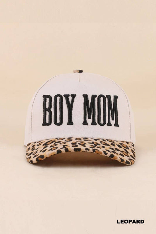 Boy Mom Two Tone Snapback Hat