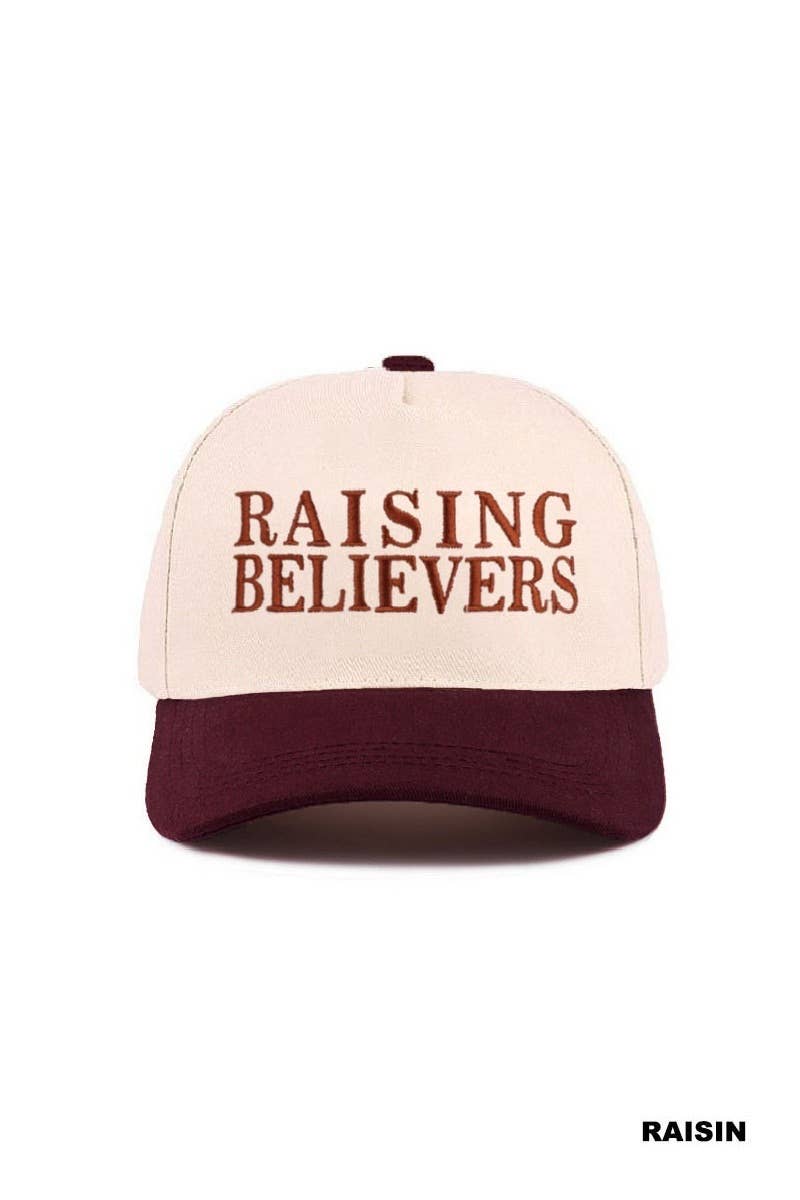 Raising Believers Two Tone Cotton Hat
