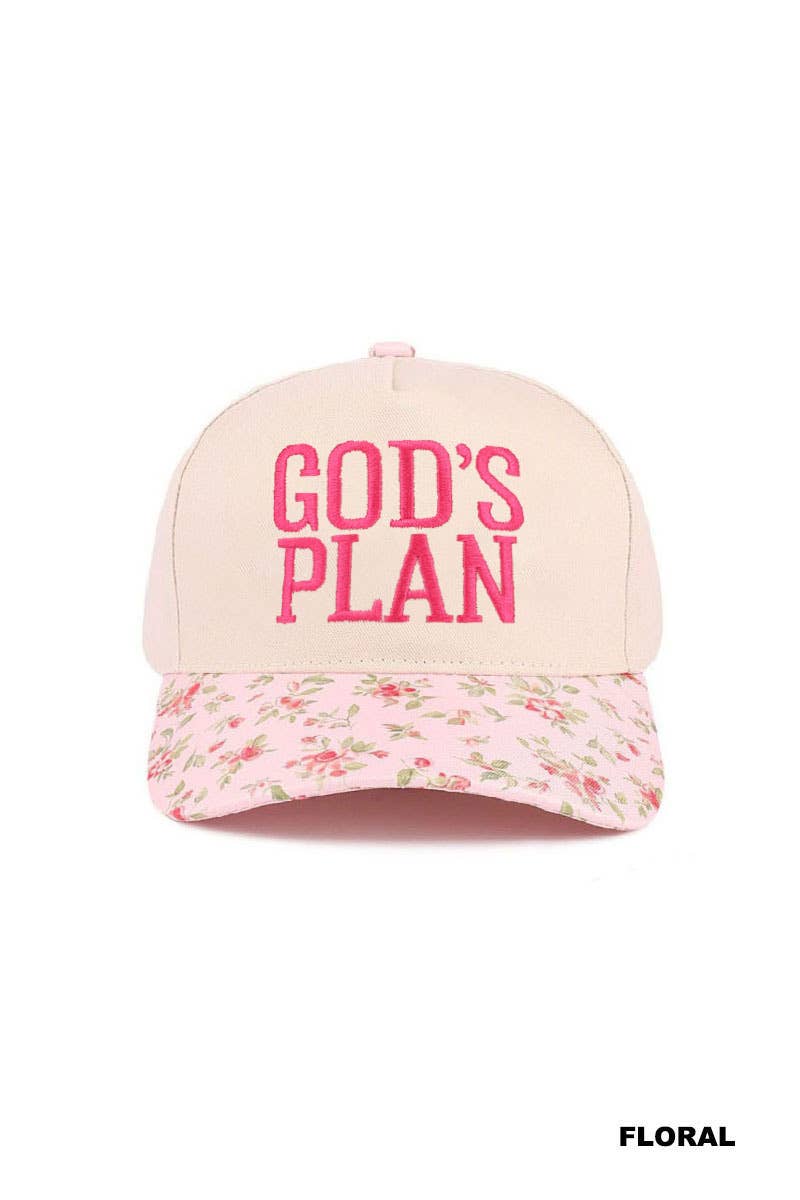 God's Plan Two Tone Cotton Hat