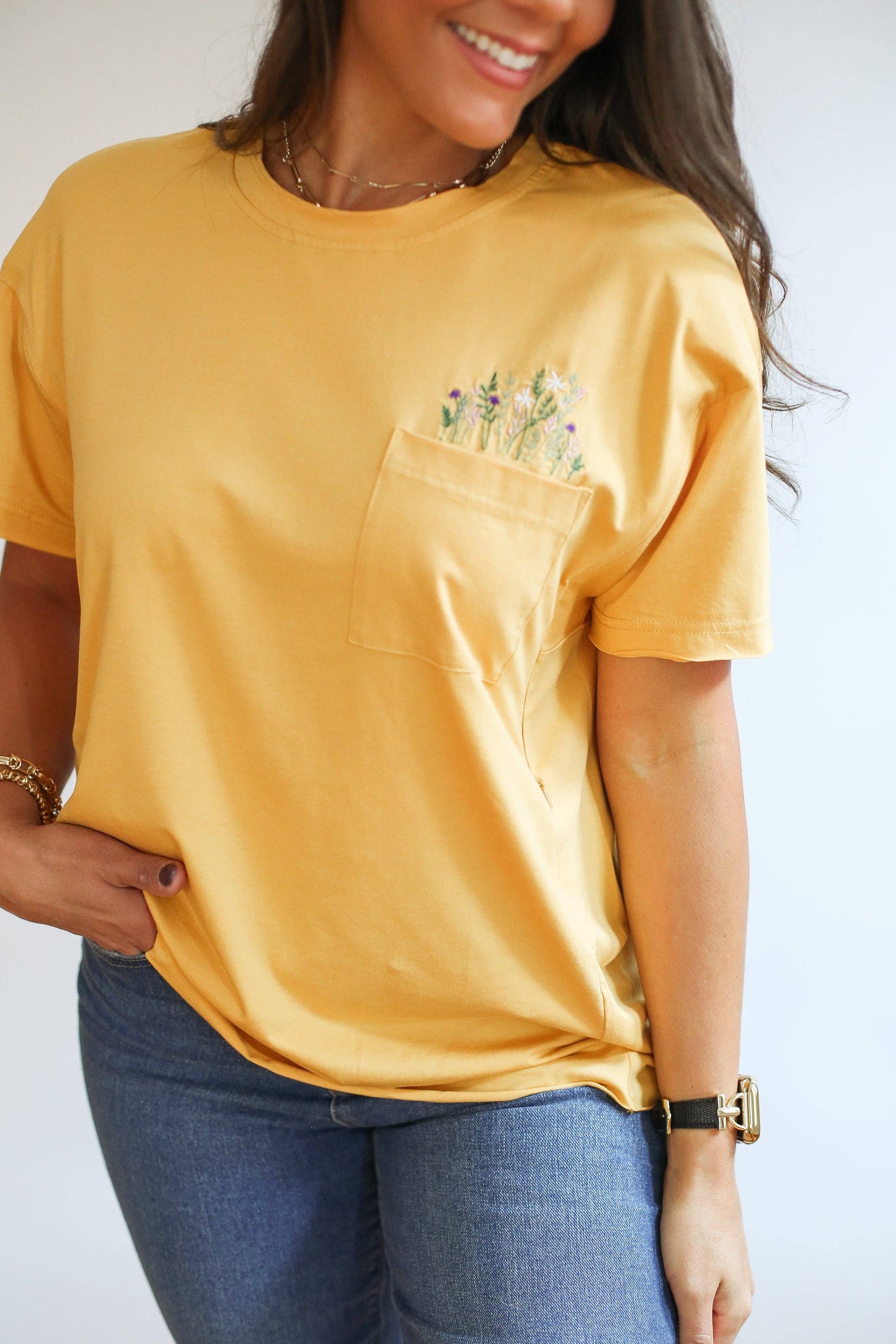 Relaxed Fit Zip Breastfeeding Tee