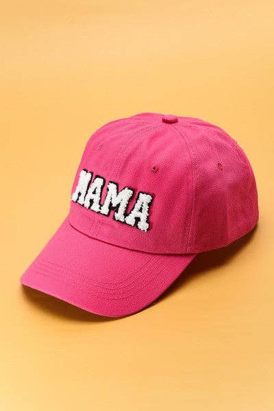WASHED SHERPA MAMA BASEBALL CAP